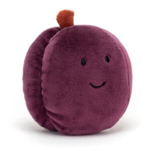 Jellycat Fabulous Fruit Plum - Knuffel Pruim (7 cm)
