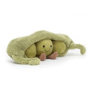 Jellycat Amuseable Knuffel Peul met Erwten (26 cm)