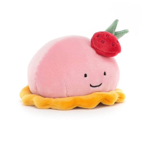 Jellycat Pretty Patisserie Knuffel Dome Framboise
