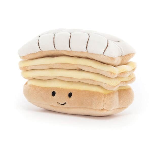 Jellycat Pretty Patisserie Knuffel Mille Feuille