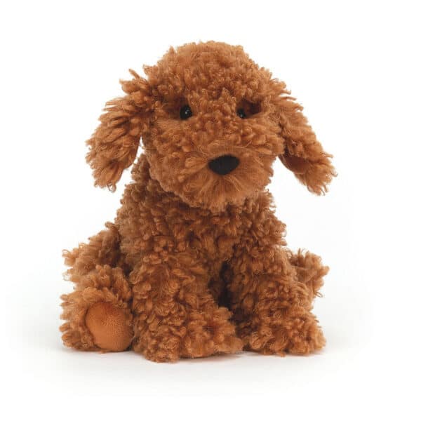 Jellycat Knuffel Hond Labradoodle - Cooper Pup (23 cm)