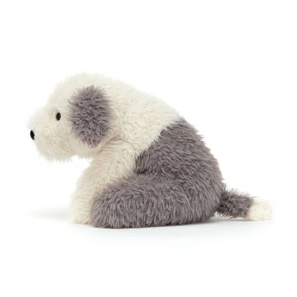 Jellycat Curvie Sheep Dog - Knuffel Hond (24 cm)