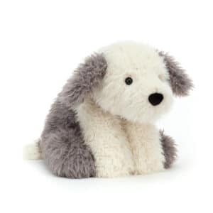Jellycat Curvie Sheep Dog - Knuffel Hond (24 cm)