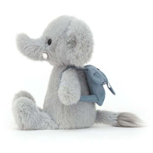 Jellycat Backpack Knuffel Olifant met Rugzak (22 cm)