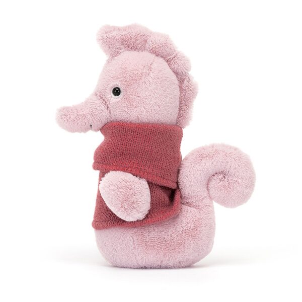 Jellycat Knuffel Cozy Crew Seahorse - Knuffel Zeepaardje