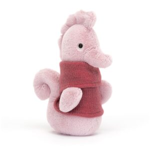 Jellycat Knuffel Cozy Crew Seahorse - Knuffel Zeepaardje