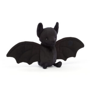Jellycat Knuffel Wrapabat Black - Knuffel Vleermuis Zwart