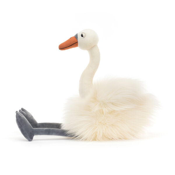 Jellycat Knuffel Evelyn Swan -  Zwaan Evelyn