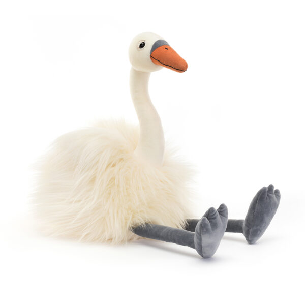 Jellycat Knuffel Evelyn Swan -  Zwaan Evelyn