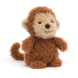 670983138153 Jellycat Little Monkey - Knuffel Aap - L3M - (1)