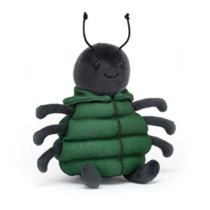 Jellycat Knuffel Anoraknid Black Spider - Zwarte Spin