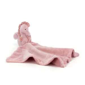 670983139204 Jellycat Knuffeldoek Zeepaard - Sienna Seahorse - SIEN4SS - (1)