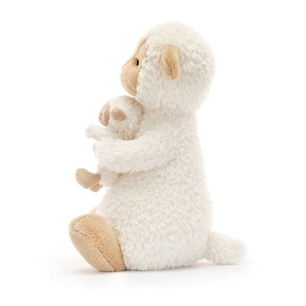 Jellycat Huddles Knuffel Schaap met Baby (24 cm)