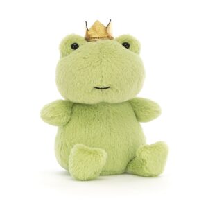 Jellycat Knuffel Kikker - Crowning Croaker Green
