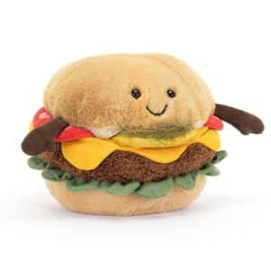 670983141283 Jellycat Amuseable Knuffel Hamburger - A2BU - (1)