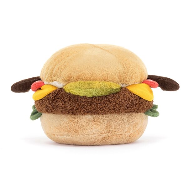 670983141283 Jellycat Amuseable Knuffel Hamburger - A2BU - (2)