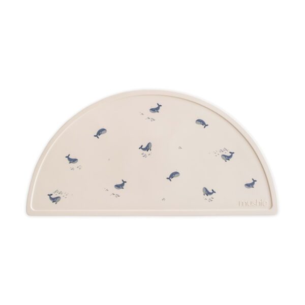Mushie Placemat Siliconen - Whales