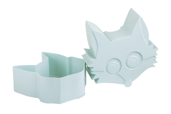 Blafre Snackbox Vos - Licht Blauw
