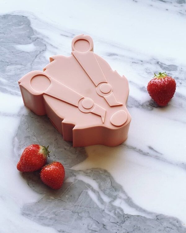 Blafre Snackbox Das - Perzik Roze