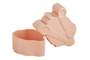 Blafre Snackbox Das - Perzik Roze