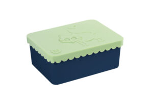 Blafre Lunchtrommel Vos - Donker Blauw/Licht Groen