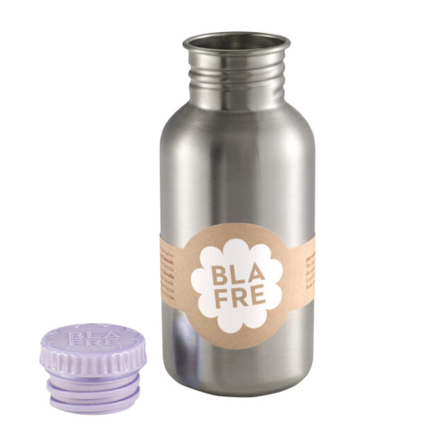 Blafre Drinkfles RVS - Lila (500ml)