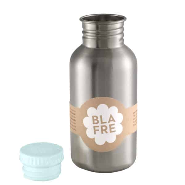 Blafre Drinkfles RVS - Lichtblauw (500ml)