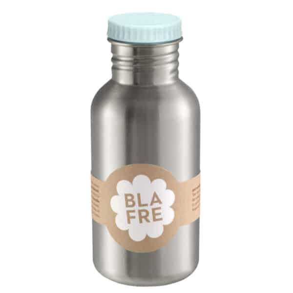 Blafre Drinkfles RVS - Lichtblauw (500ml)