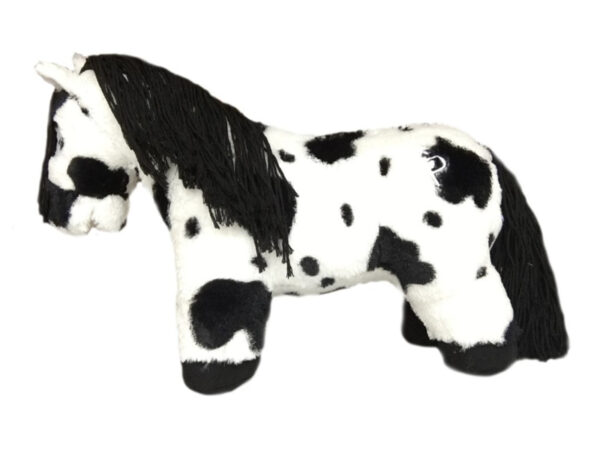 Crafty Pony Paarden Knuffel Zwart Bont (48 cm) incl. instructieboekje
