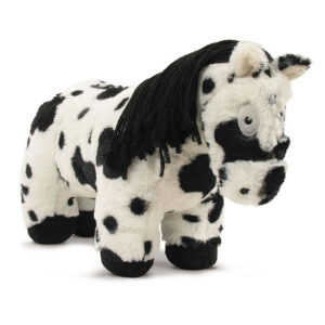 Crafty Pony Paarden Knuffel Zwart Bont (48 cm) incl. instructieboekje