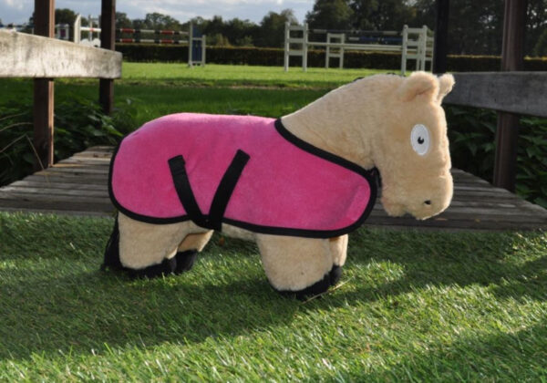 Crafty Ponies Fleecedeken Roze incl. instructieboekje