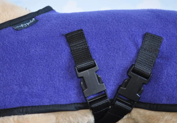 Crafty Ponies Fleecedeken Paars incl. instructieboekje
