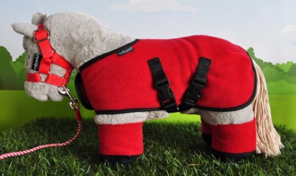 Crafty Ponies Halster Touw Rood incl. instructieboekje