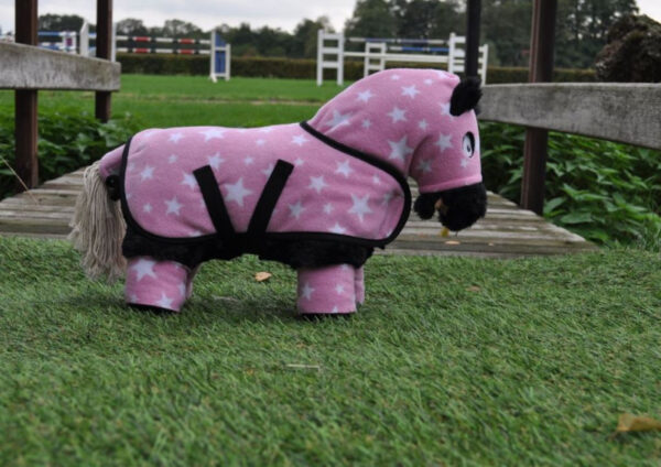 Crafty Ponies Knuffeldeken Set Roze Ster incl. instructieboekje