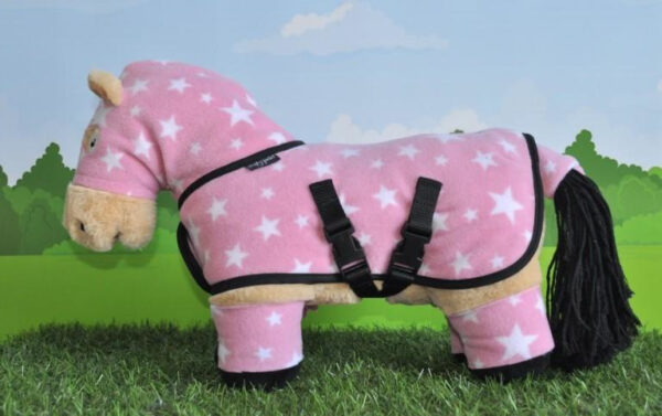 Crafty Ponies Knuffeldeken Set Roze Ster incl. instructieboekje