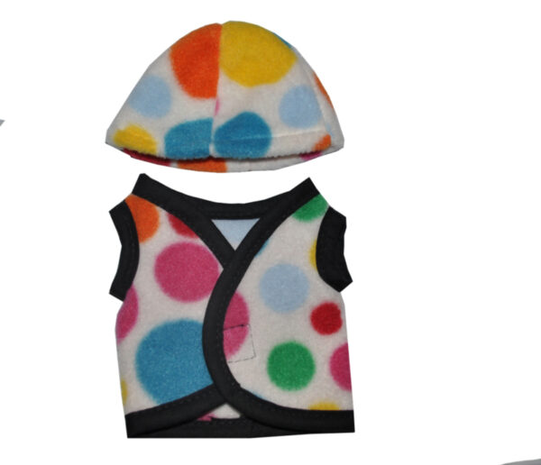 Crafty Ponies Ruiter Cap Overtrek en Vest Stippen incl. instructieboekje