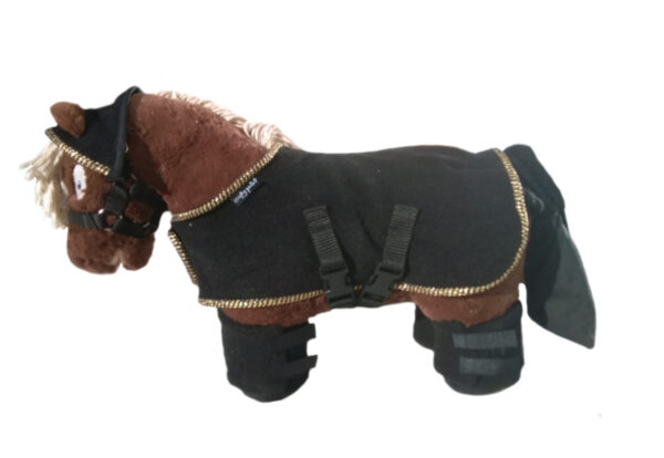 Crafty Ponies Showdeken Set Zwart incl. instructieboekje