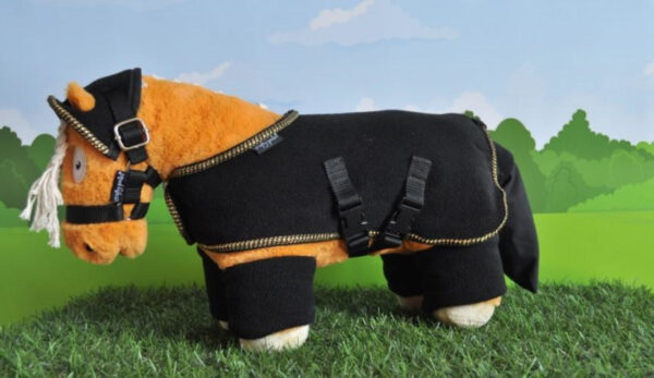Crafty Ponies Showdeken Set Zwart incl. instructieboekje