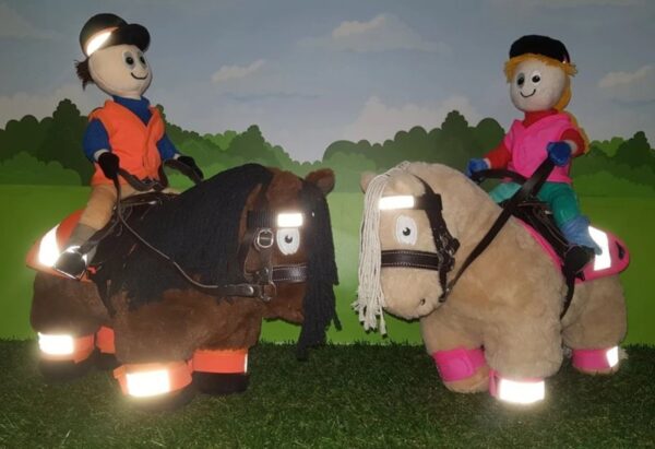 Crafty Ponies Reflectie Set HI VIZ Oranje incl. instructieboekje