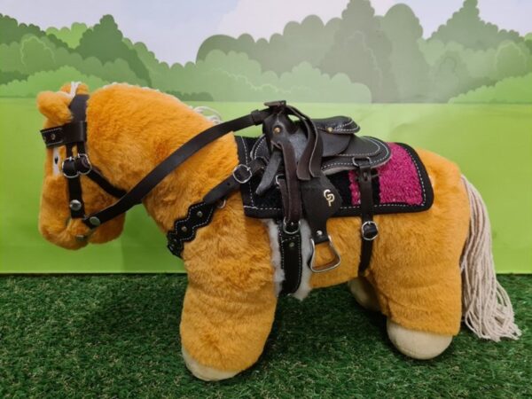 Crafty Ponies Western Zadelpad Onderlegger Roze incl. instructieboekje