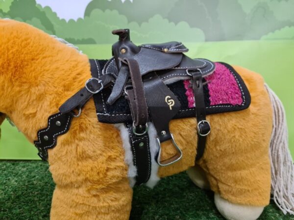 Crafty Ponies Western Zadelpad Onderlegger Roze incl. instructieboekje