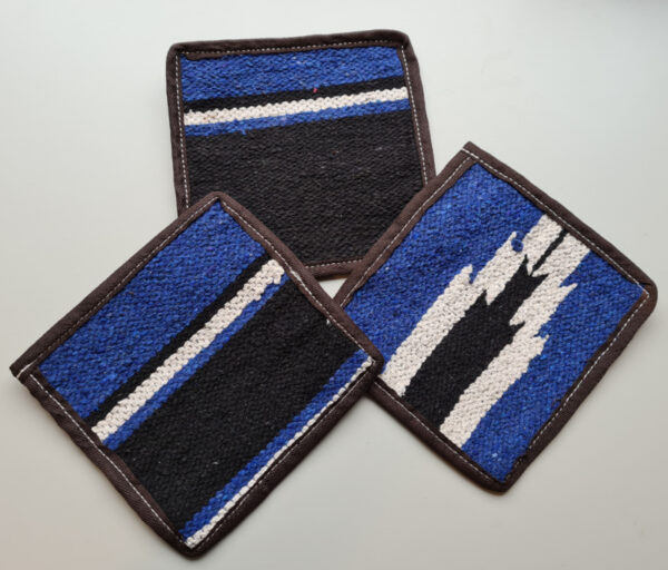 Crafty Ponies Western Zadelpad Onderlegger Blauw incl. instructieboekje
