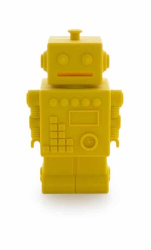 KG Design Spaarpot Robot - Geel