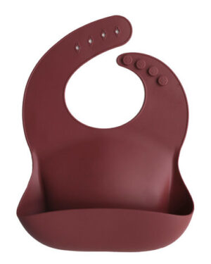 Mushie Siliconen Bib Slabbetje - Arabian Spice