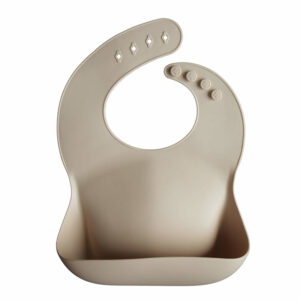 Mushie Siliconen Bib Slabbetje - Shifting Sand