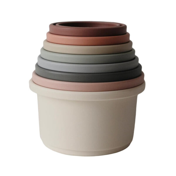 Mushie Stapeltoren Stacking Cups - Original