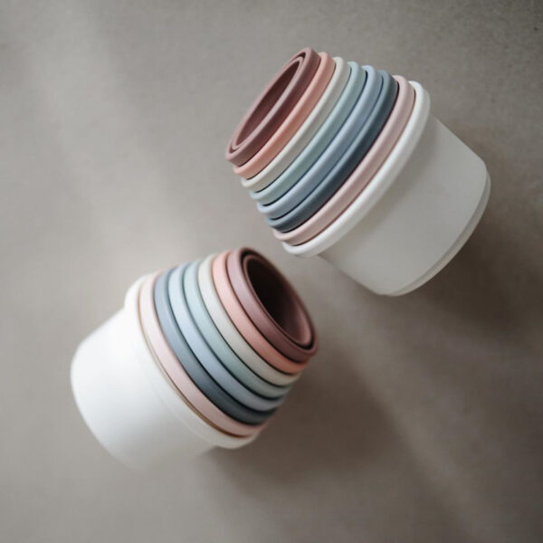 Mushie Stapeltoren Stacking Cups - Original