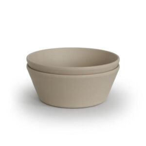 Mushie Kom Rond (set van 2) - Vanilla
