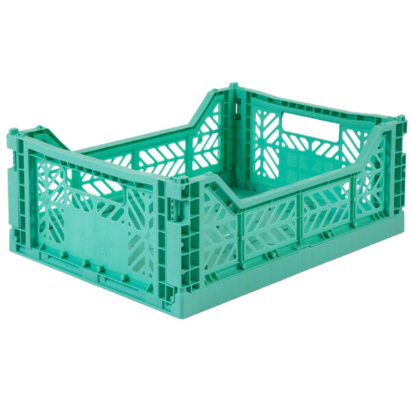 AyKasa Folding Crate Midi Box - Mint