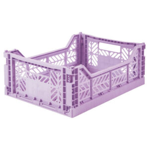AyKasa Folding Crate Midi Box - Orchid